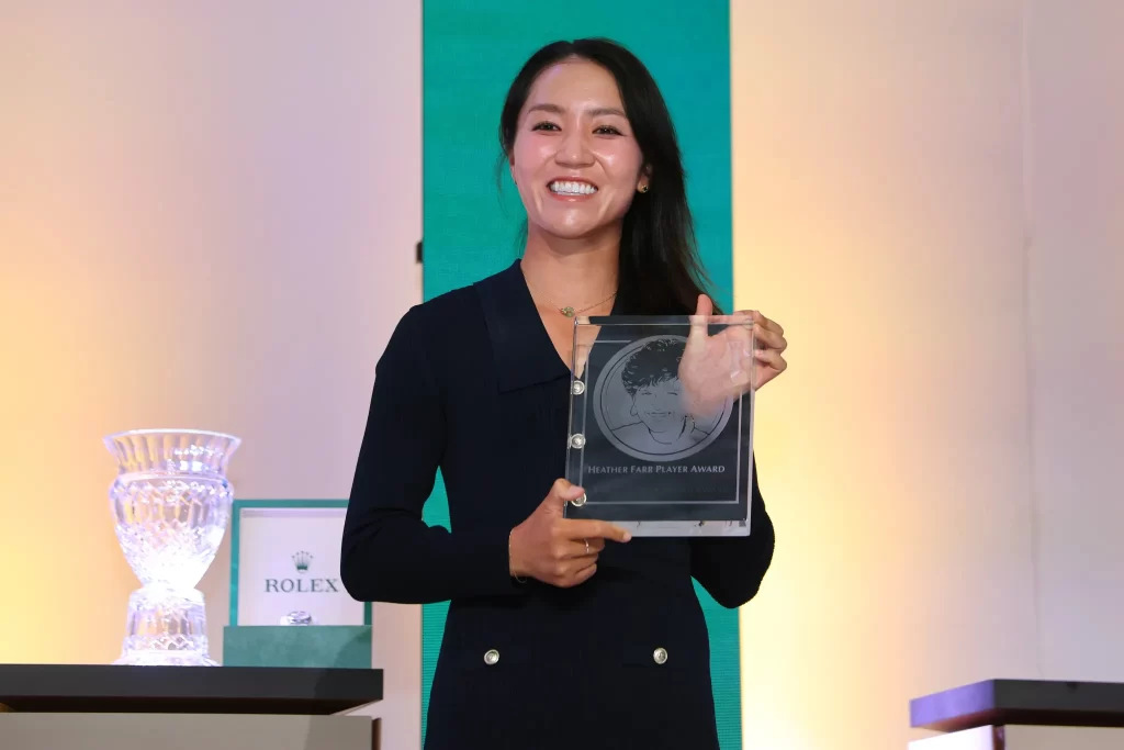 高尔夫明星齐聚绿毯：2024 Rolex LPGA Awards 的星光大道！