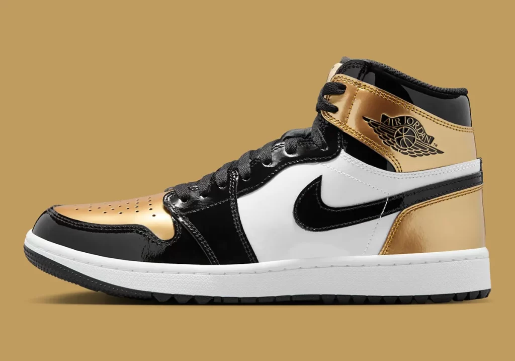 AJ1 高尔夫版“金脚趾”即将登场！高光鞋面亮瞎球场