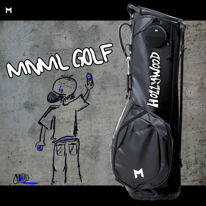MNML Golf 推出洛杉矶主题手绘高尔夫包系列：艺术与环保的完美结合