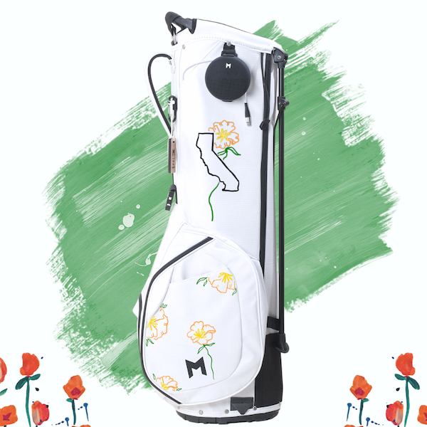 MNML Golf 推出洛杉矶主题手绘高尔夫包系列：艺术与环保的完美结合