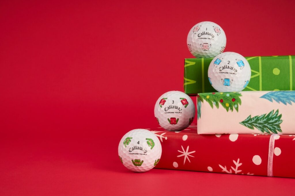 Callaway 限量版 Ugly Sweater Chrome Tour 高尔夫球：球场上的圣诞狂欢！